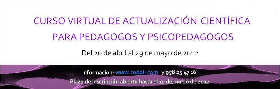 CURSO DE ACTUALIZACION CIENTIFICA PSICO